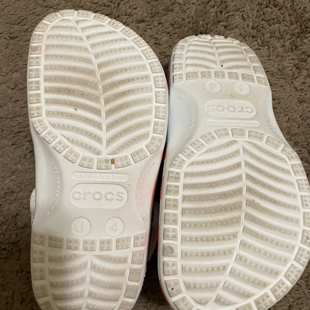 American flag crocs